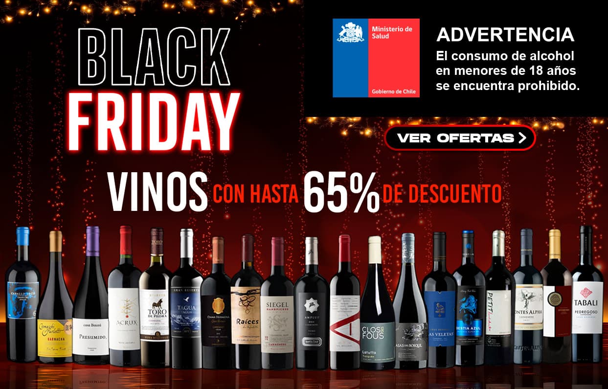 Black Friday 2024 - Vinos